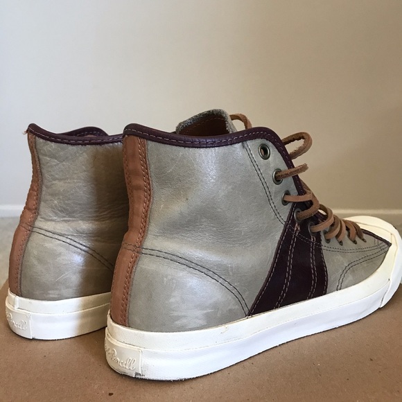 Converse By Jack Purcell Leather Brown Unisex High Cut 
Men’s Size 8.5 - Picture 13 of 13